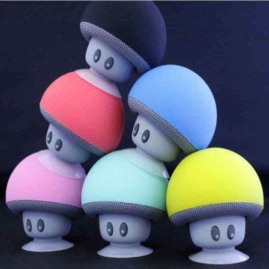 Cartoon Mushroom Bluetooth Speaker & Stand