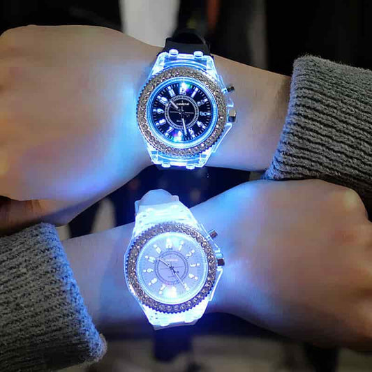 LED Luminous Jelly Watch - Unisex