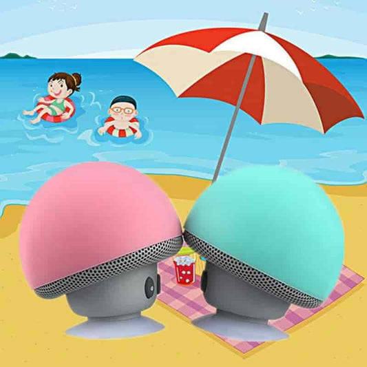 Cartoon Mushroom Bluetooth Speaker & Stand