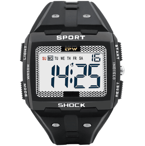 Men's Digital Waterproof Sport Watch