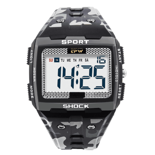 Men's Digital Waterproof Sport Watch